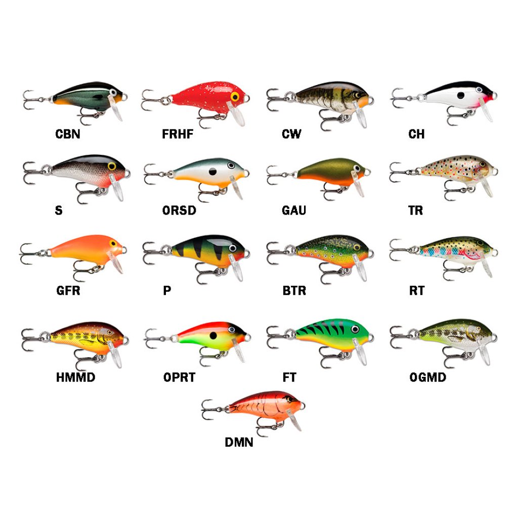 senuelo rapala mini fat rap fotofamilia