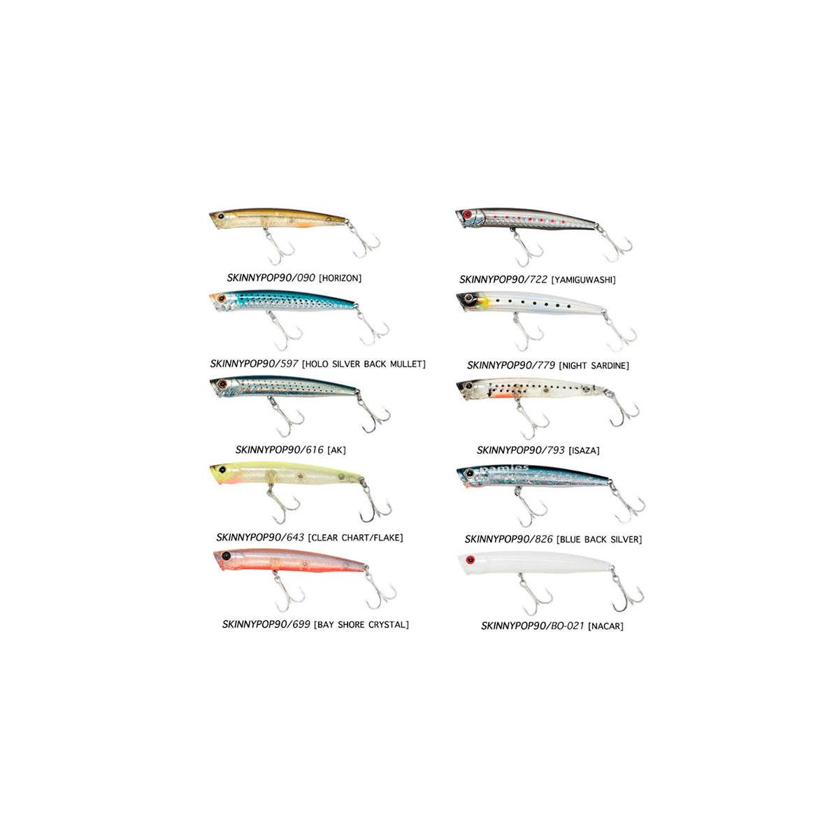Señuelo ZipBaits Skinny Pop 90 Super Slim - Imagen 3