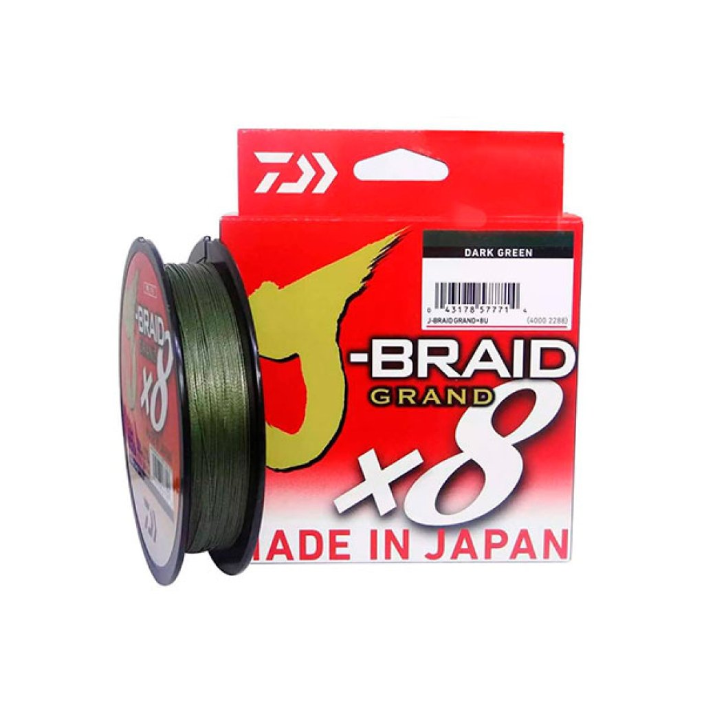trenzado daiwa jbraidx8 grand darkgreen fotoprincipal