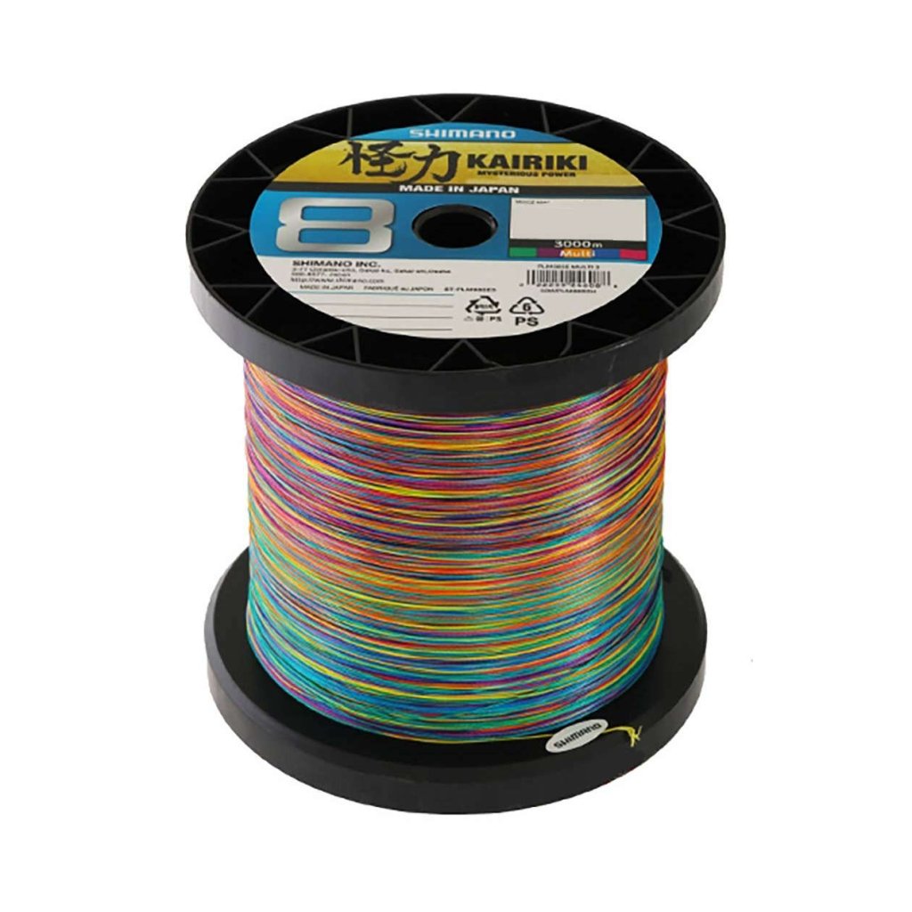 trenzado shimano kairiki 8 multi 3000m fotoprincipal