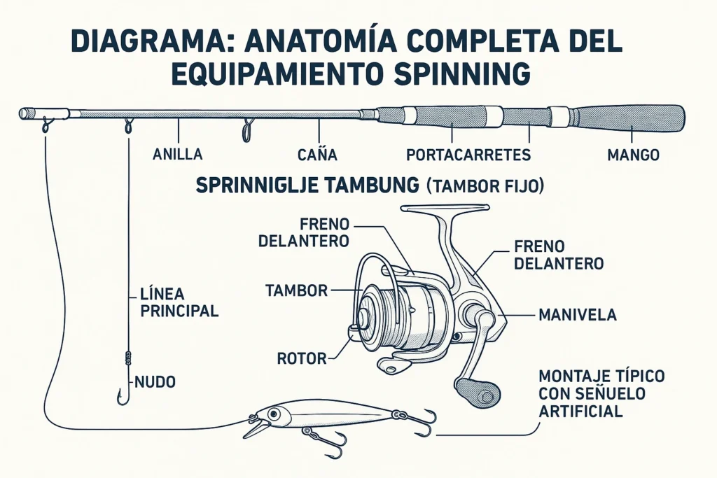 diagrama anatomia spinning