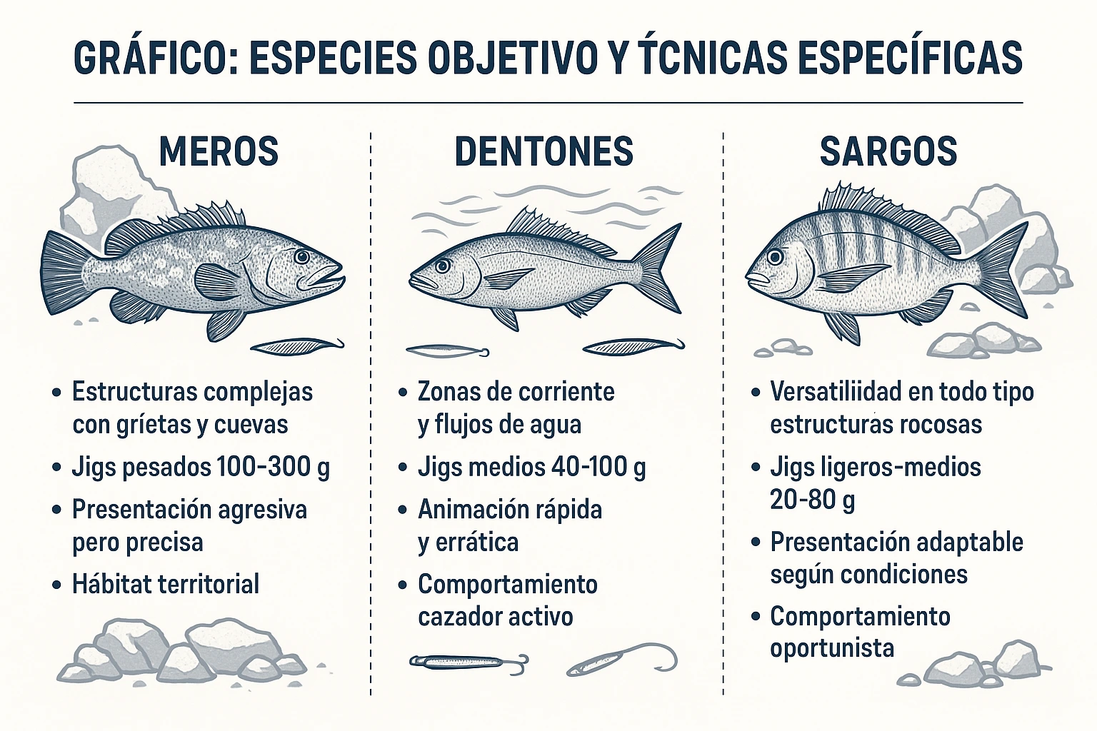 grafico especies rockfishing